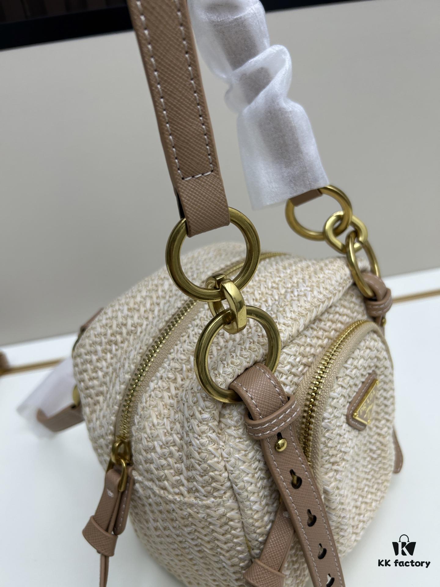6930b2bf6e68136f4d9ad9eb Small PRADA Woven Bag with Box | Lock in This Lazy Chic for Spring and Summer ✨