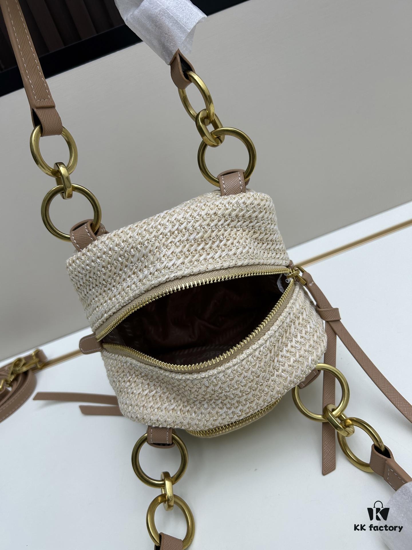 6930b2c16e68136f4d9ad9ed Small PRADA Woven Bag with Box | Lock in This Lazy Chic for Spring and Summer ✨