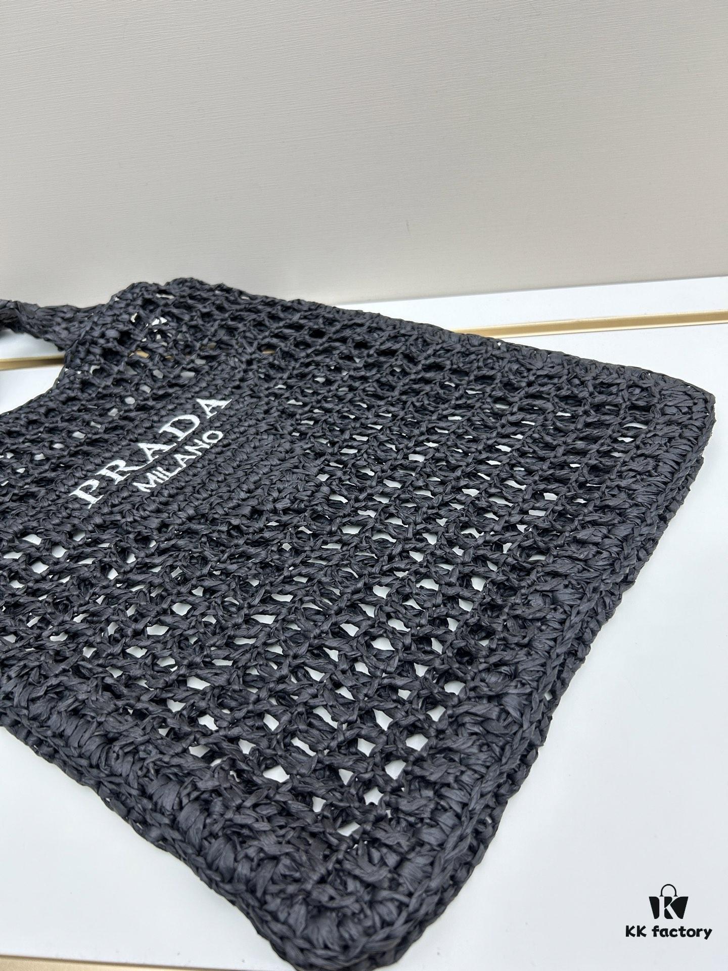 6930b2e66e68136f4d9ada2e Raffia Tote Bag