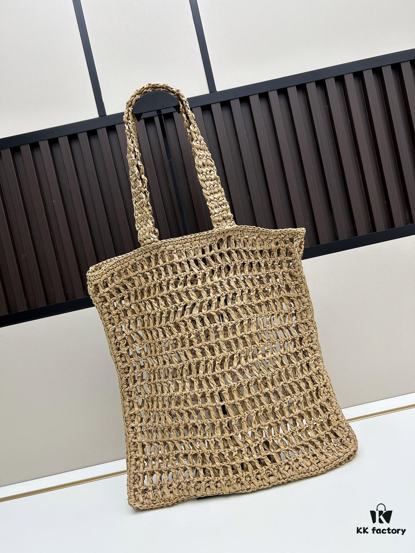 6930b2e86e68136f4d9ada31 Raffia Tote Bag