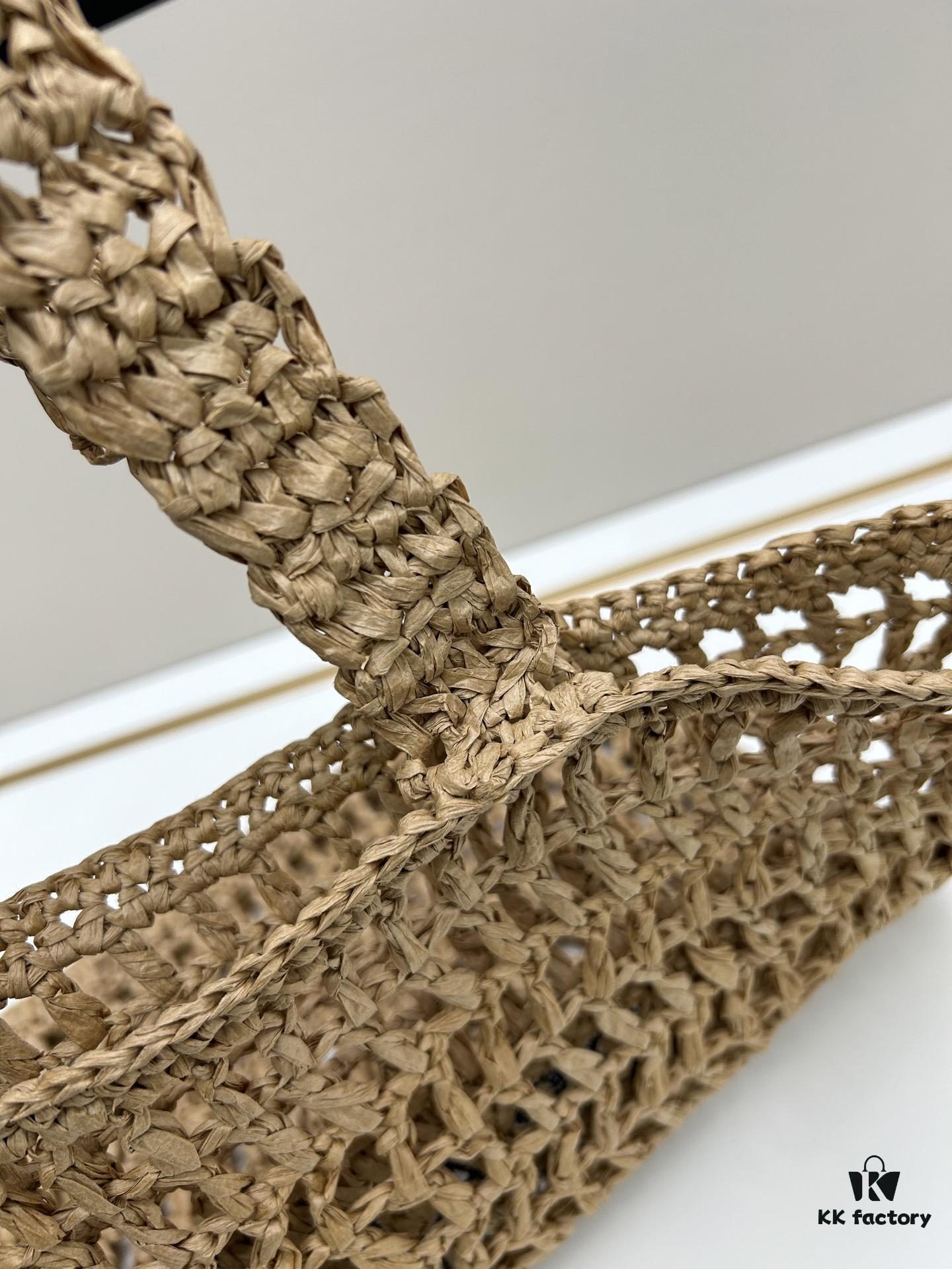6930b2ea6e68136f4d9ada33 Raffia Tote Bag