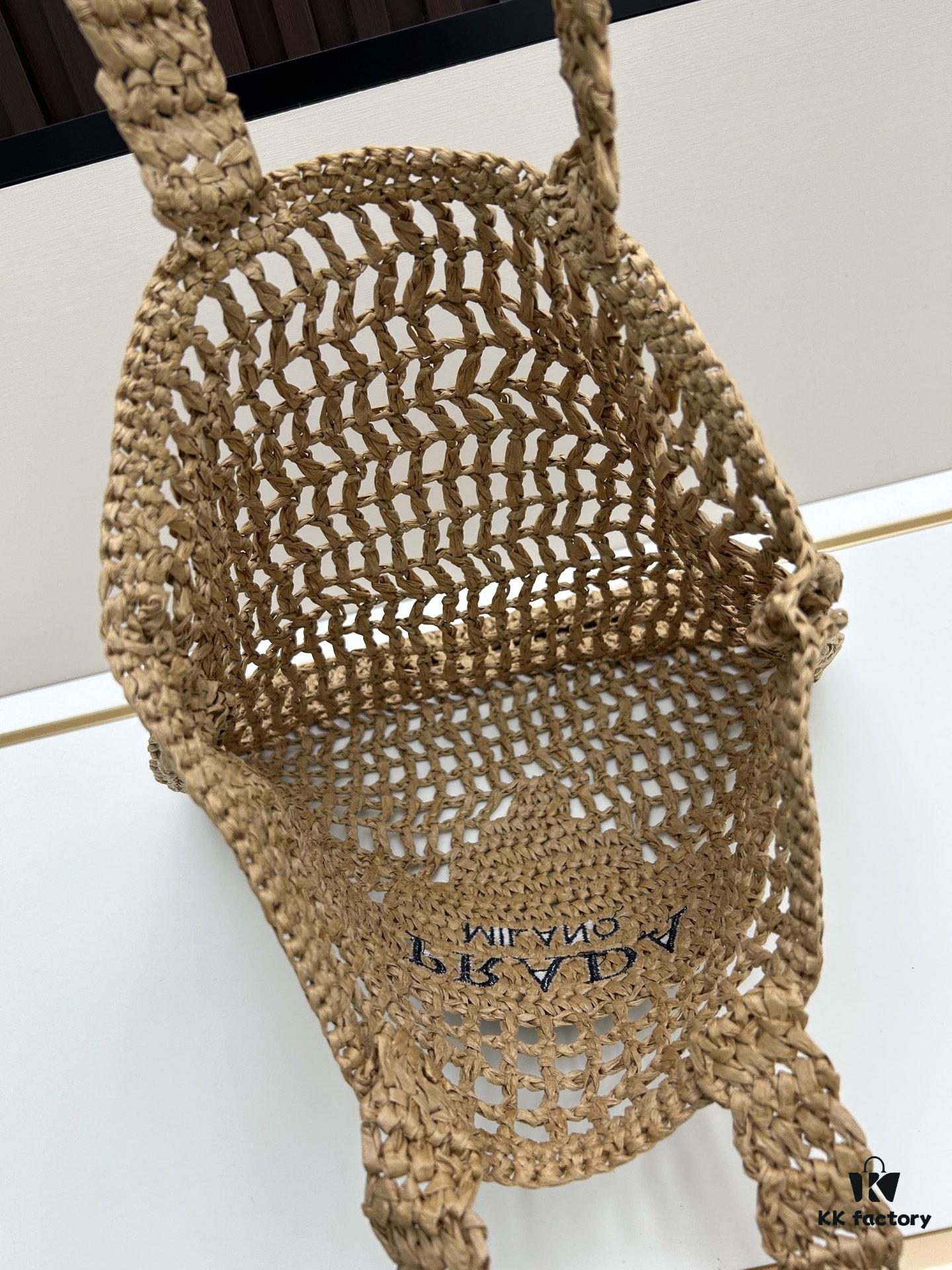6930b2eb6e68136f4d9ada36 Raffia Tote Bag