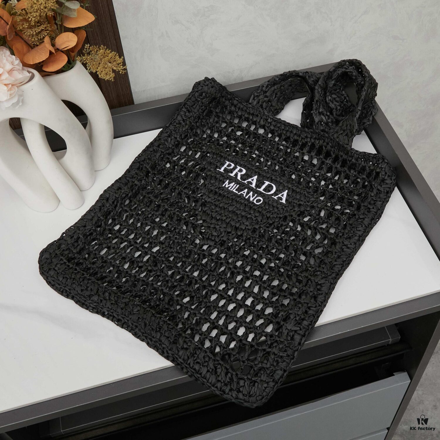 6930b2f86e68136f4d9ada42 Raffia Tote Bag
