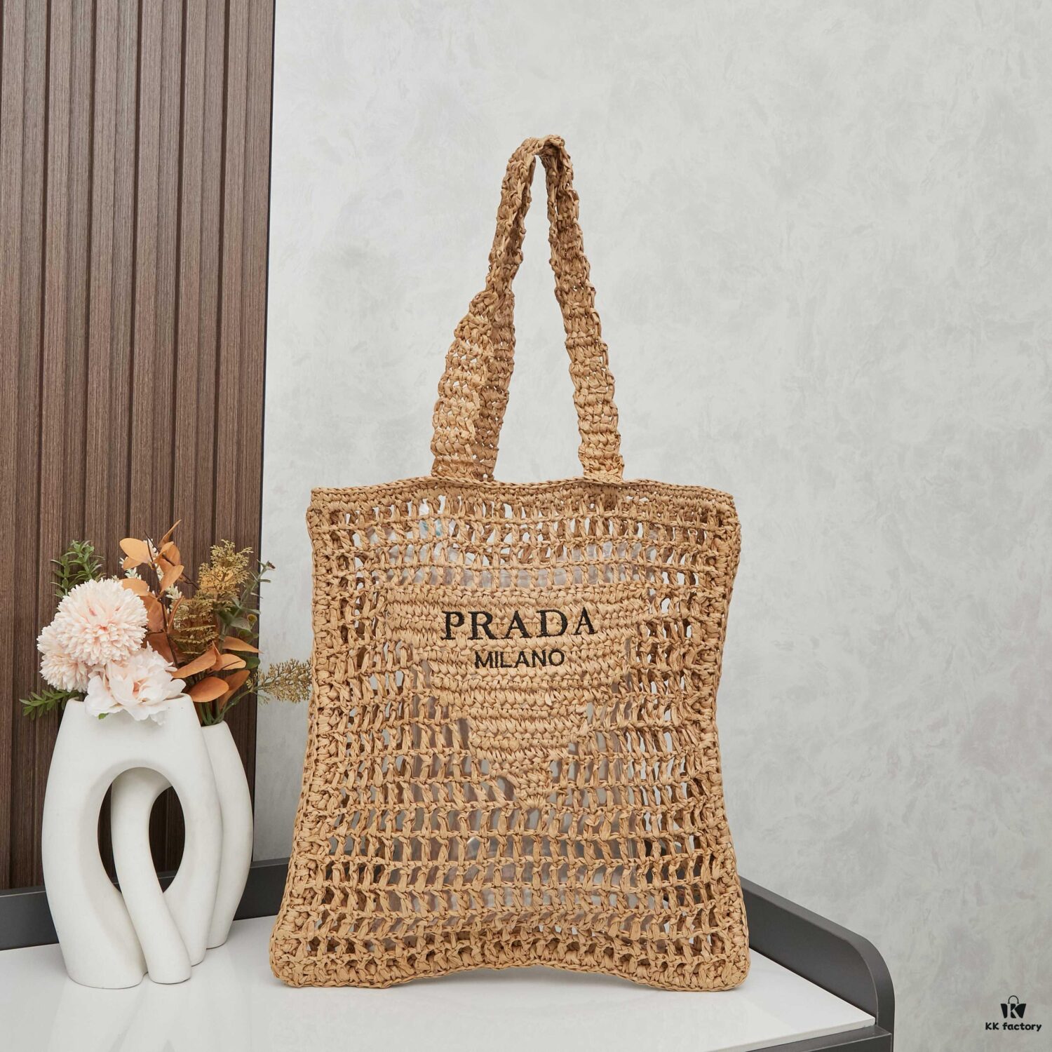 6930b2ff6e68136f4d9ada4a Raffia Tote Bag