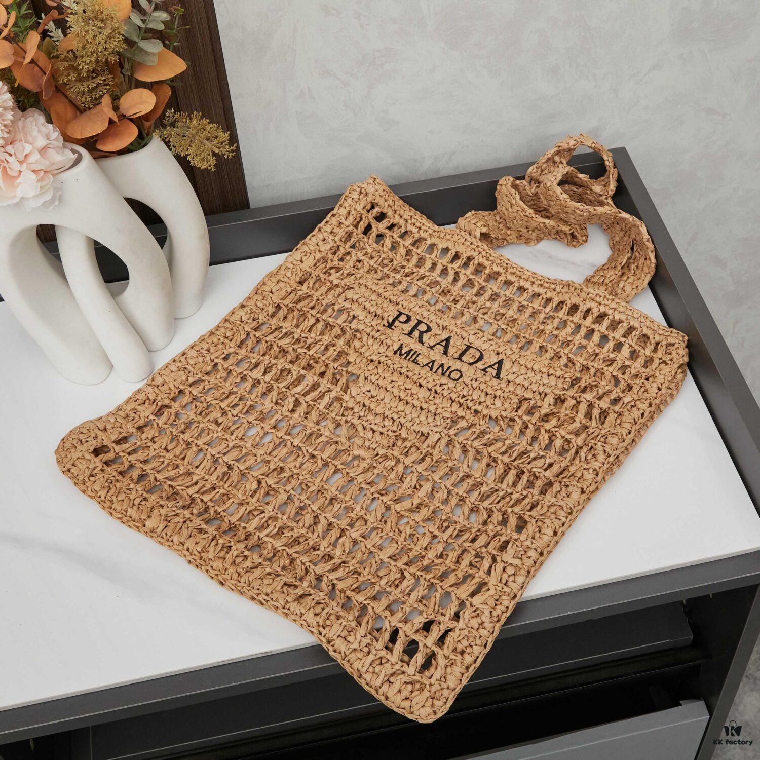 6930b3036e68136f4d9ada4f Raffia Tote Bag