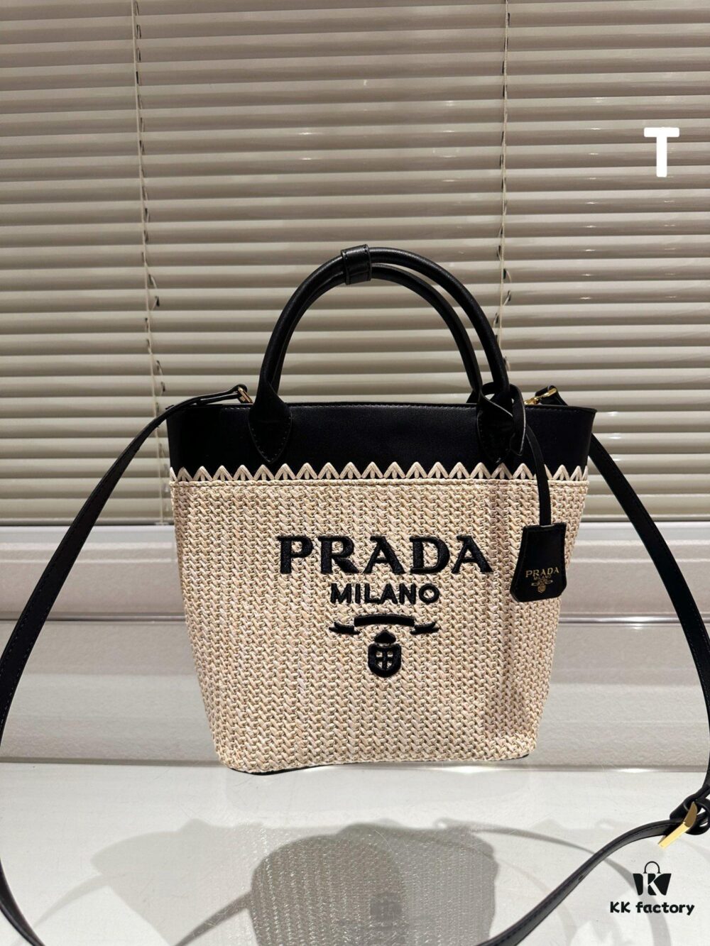 6930b3346e68136f4d9ada8f Prada Rattan Tote Bag