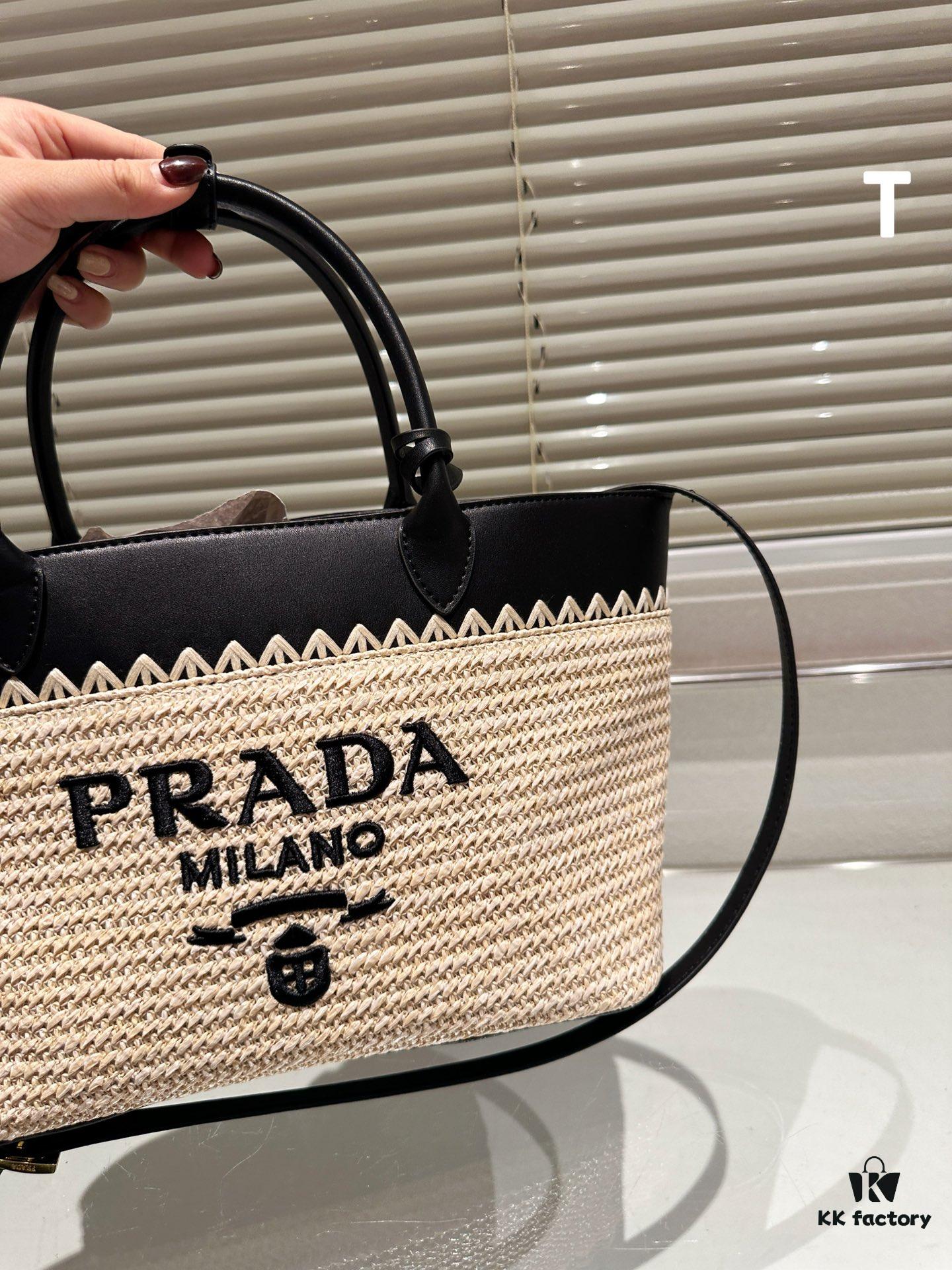 6930b33b6e68136f4d9ada99 Prada Rattan Bag