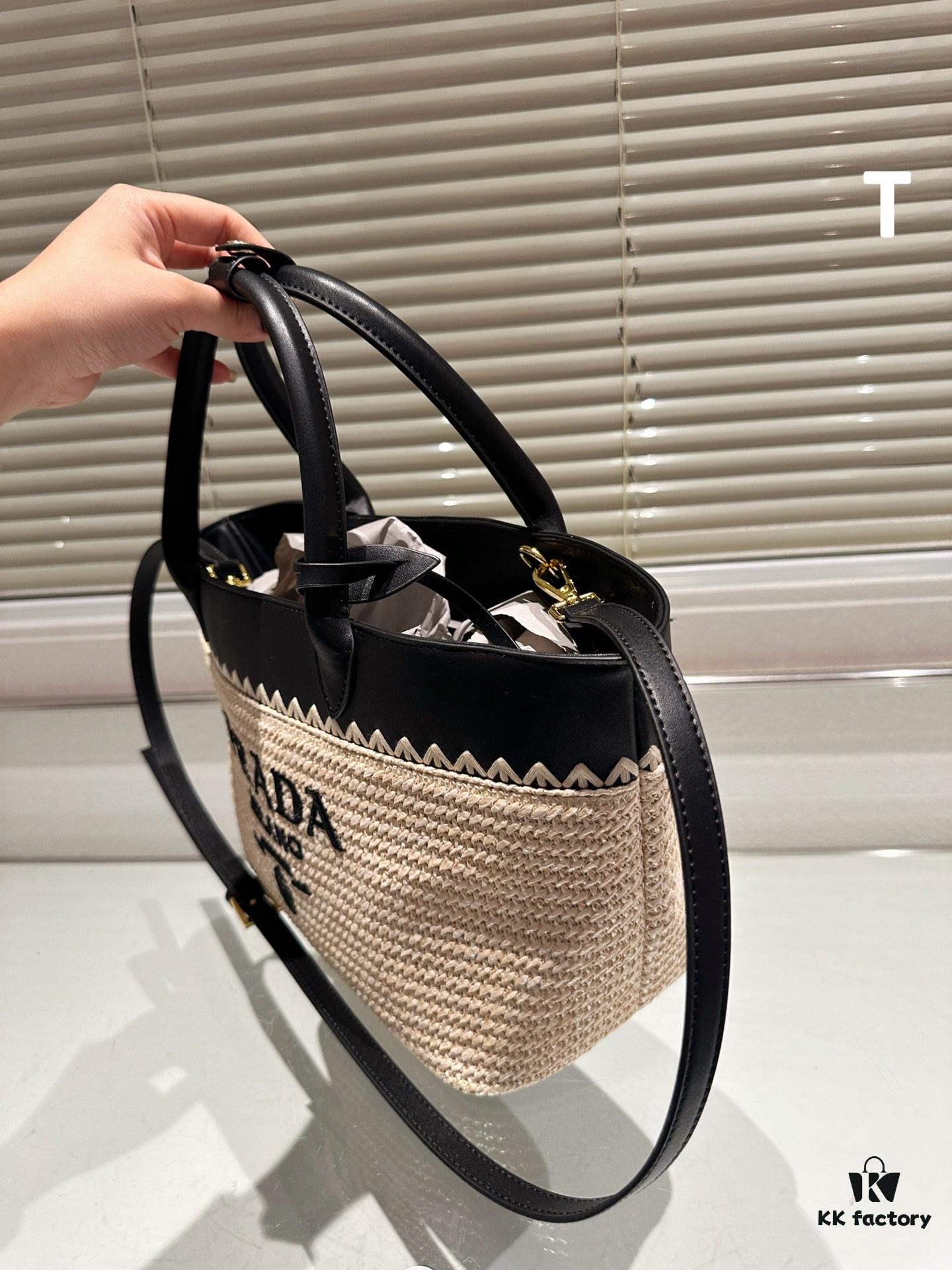 6930b33d6e68136f4d9ada9a Prada Rattan Bag