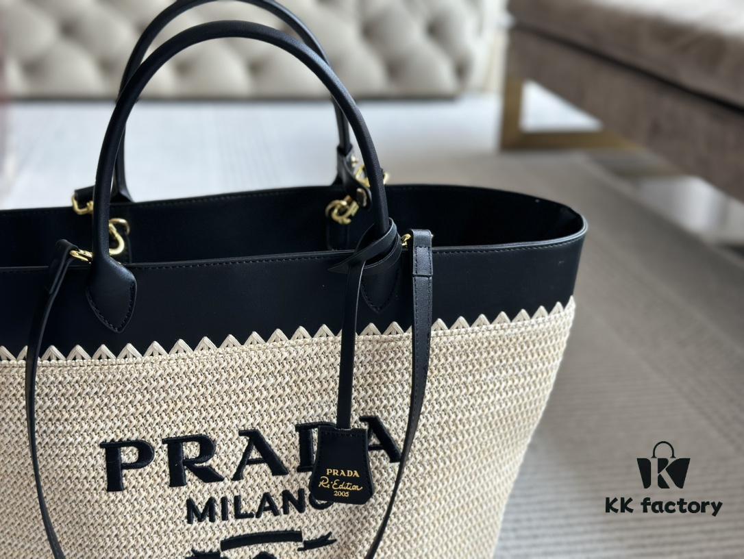 6930b3406e68136f4d9adaa1 Prada Beautiful Raffia Bag