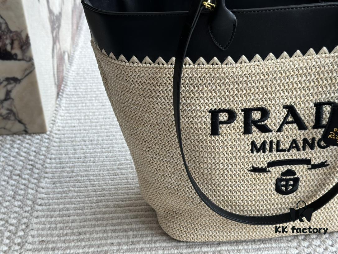 6930b3406e68136f4d9adaa2 Prada Beautiful Raffia Bag
