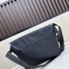 6930b35b6e68136f4d9adac1 Prada RE-NYLON Recycled Nylon and Saffiano Leather Shoulder Bag! Crossbody Messenger Bag, Unisex! Parachute Fabric with Crosshatch Calfskin, Zippered Compartment at Back, Another Zippered Pocket on the Flap! Two Snap Closures at the Opening for Security and Practicality! Adjustable Shoulder Strap! Size 30 x 25 cm, Model 2387
