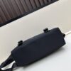 6930b35e6e68136f4d9adac4 Prada RE-NYLON Recycled Nylon and Saffiano Leather Shoulder Bag! Crossbody Messenger Bag, Unisex! Parachute Fabric with Crosshatch Calfskin, Zippered Compartment at Back, Another Zippered Pocket on the Flap! Two Snap Closures at the Opening for Security and Practicality! Adjustable Shoulder Strap! Size 30 x 25 cm, Model 2387