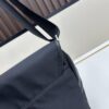 6930b3606e68136f4d9adac5 Prada RE-NYLON Recycled Nylon and Saffiano Leather Shoulder Bag! Crossbody Messenger Bag, Unisex! Parachute Fabric with Crosshatch Calfskin, Zippered Compartment at Back, Another Zippered Pocket on the Flap! Two Snap Closures at the Opening for Security and Practicality! Adjustable Shoulder Strap! Size 30 x 25 cm, Model 2387