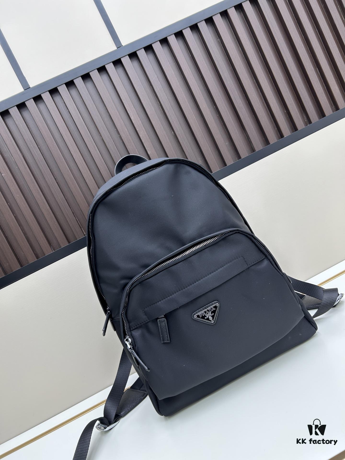 6930b3616e68136f4d9adac9 PRADA Re-Nylon and Saffiano Nylon Backpack Unisex – Waterproof Parachute Nylon with Leather Trim