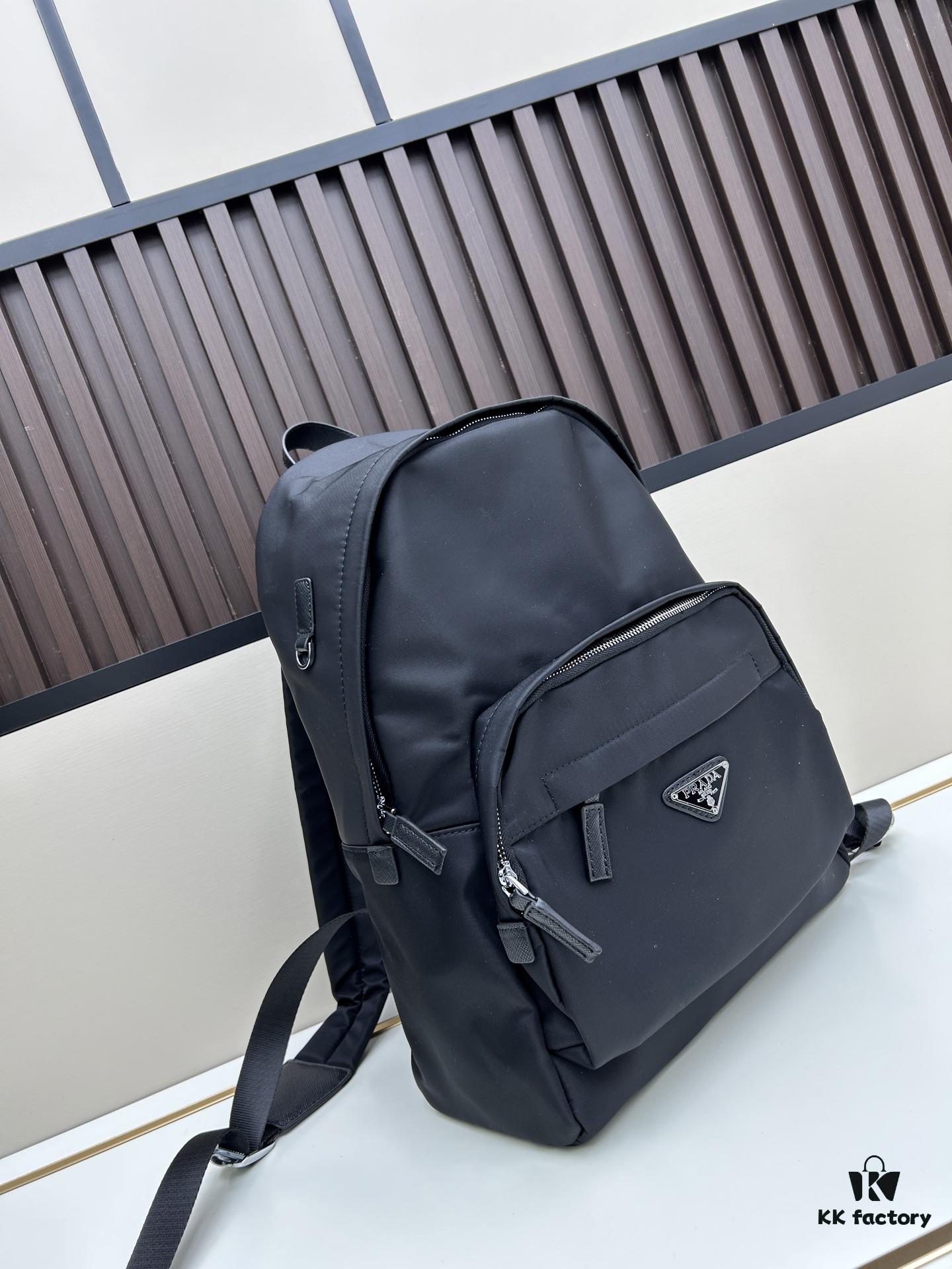 6930b3616e68136f4d9adaca PRADA Re-Nylon and Saffiano Nylon Backpack Unisex – Waterproof Parachute Nylon with Leather Trim
