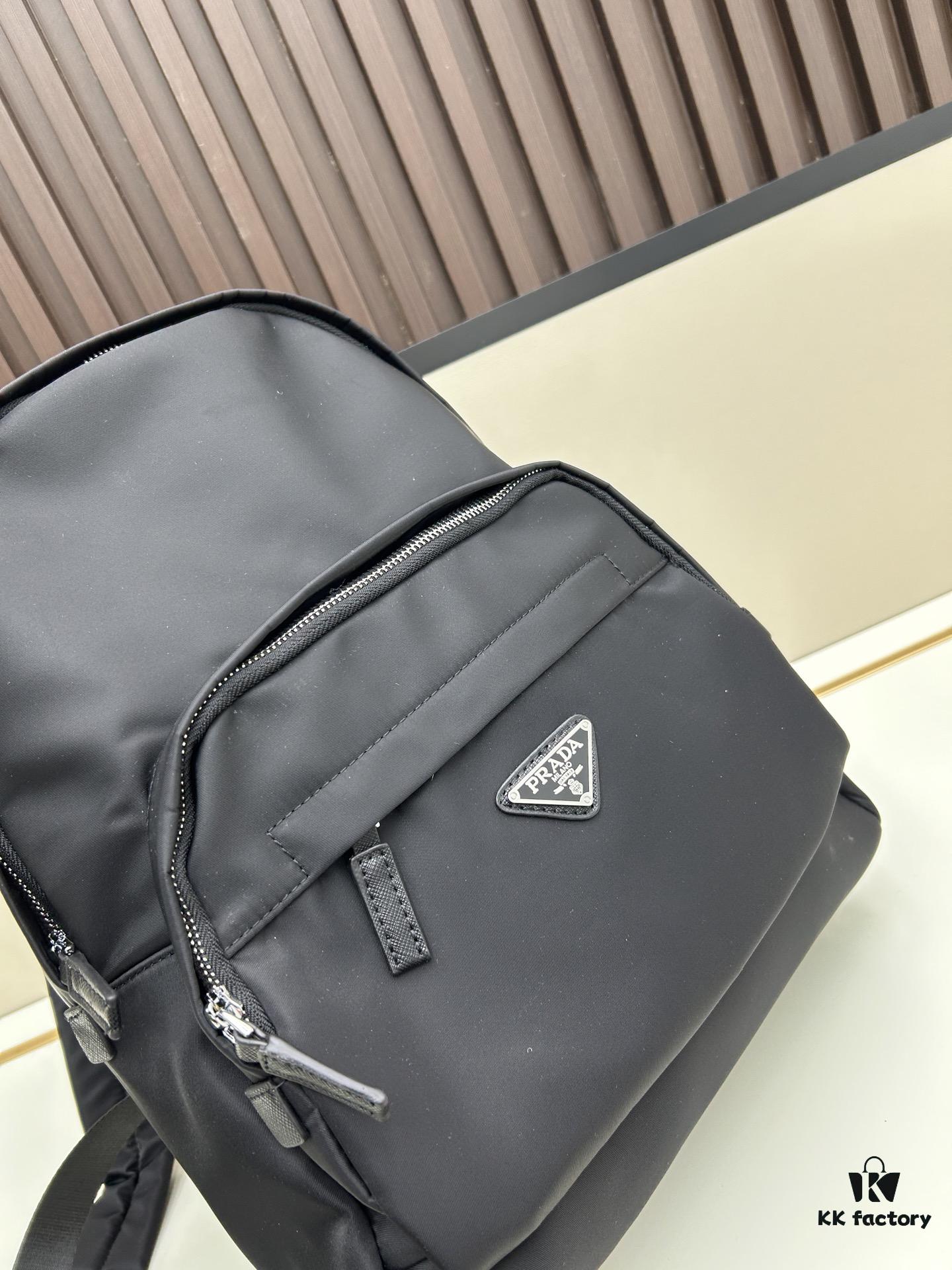 6930b3646e68136f4d9adacb PRADA Re-Nylon and Saffiano Nylon Backpack Unisex – Waterproof Parachute Nylon with Leather Trim