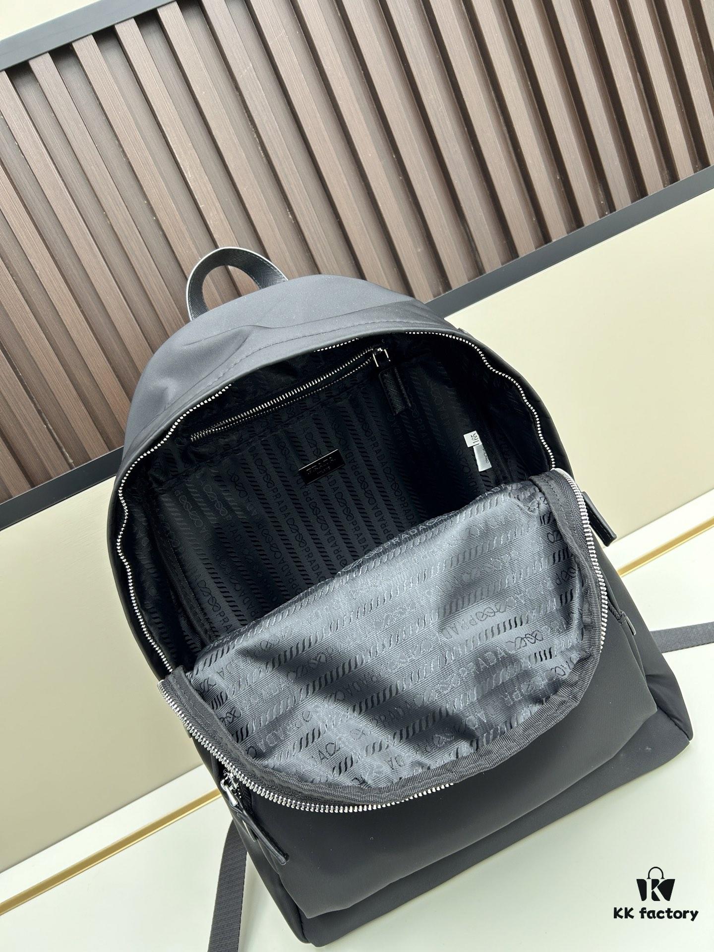 6930b3676e68136f4d9adad0 PRADA Re-Nylon and Saffiano Nylon Backpack Unisex – Waterproof Parachute Nylon with Leather Trim