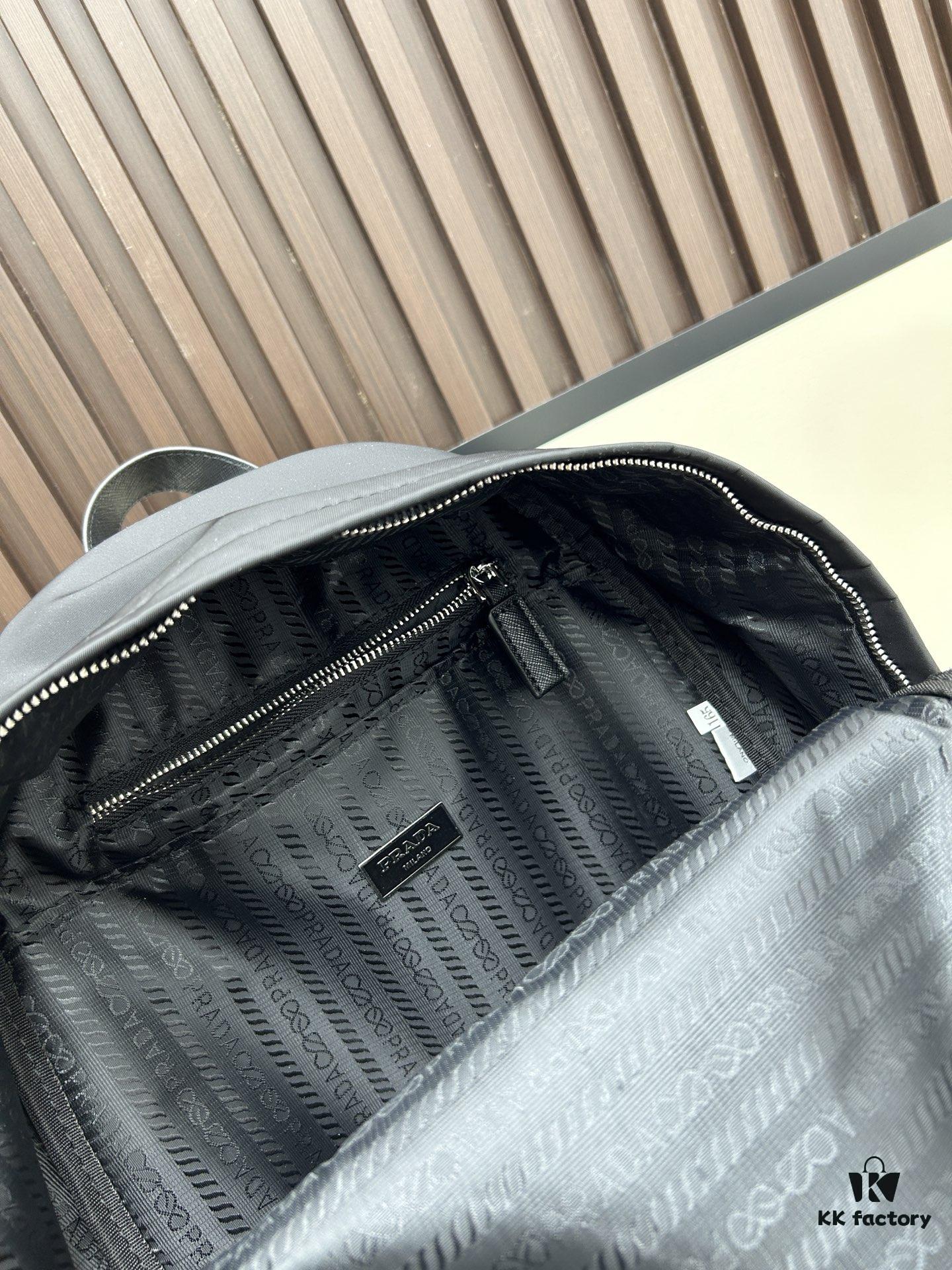 6930b3686e68136f4d9adad1 PRADA Re-Nylon and Saffiano Nylon Backpack Unisex – Waterproof Parachute Nylon with Leather Trim