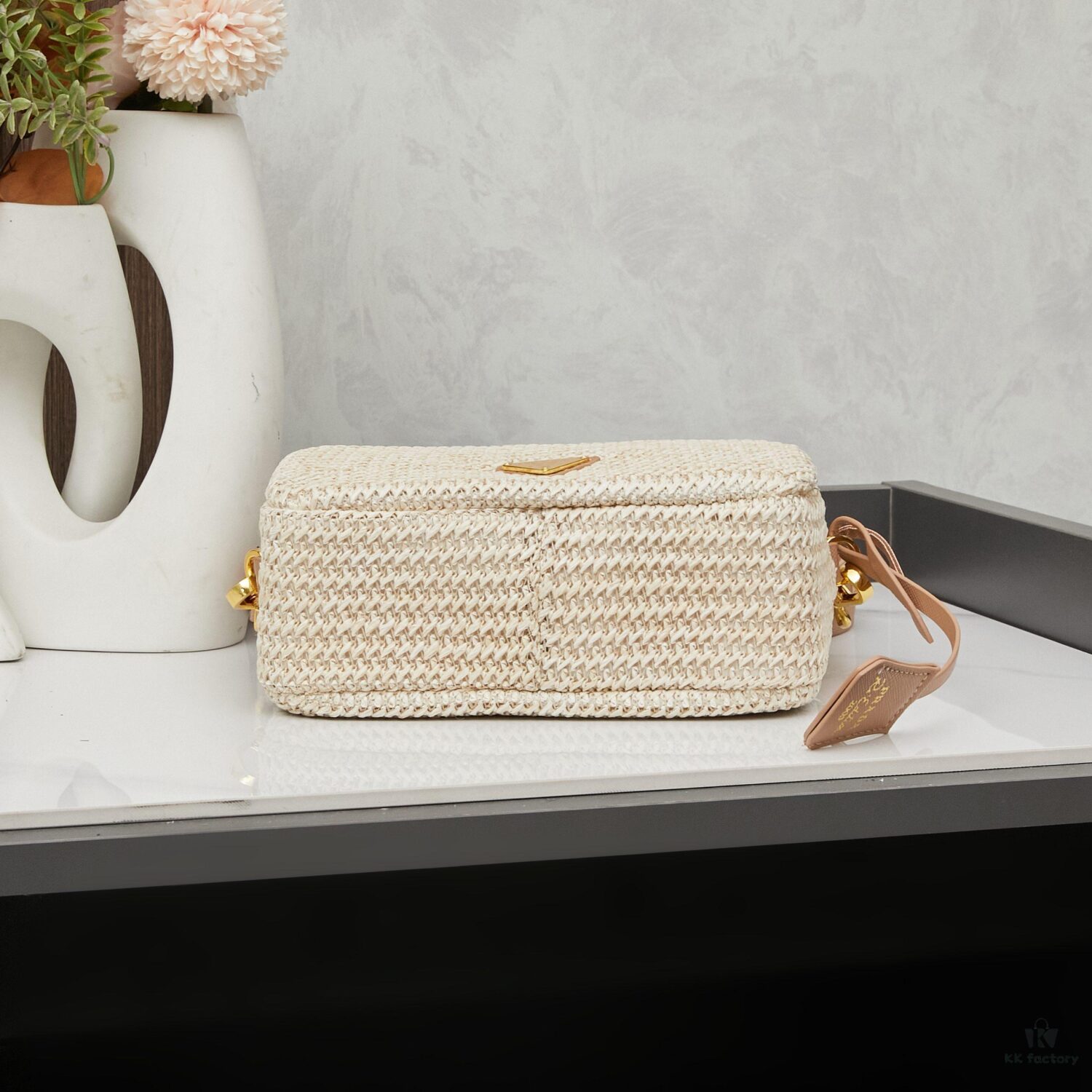 6930b3706e68136f4d9adadb Prada New Raffia Camera Bag Model 2376 with Box Size 20x12x8