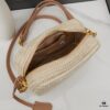 6930b3726e68136f4d9adadf Prada New Raffia Camera Bag Model 2376 with Box Size 20x12x8
