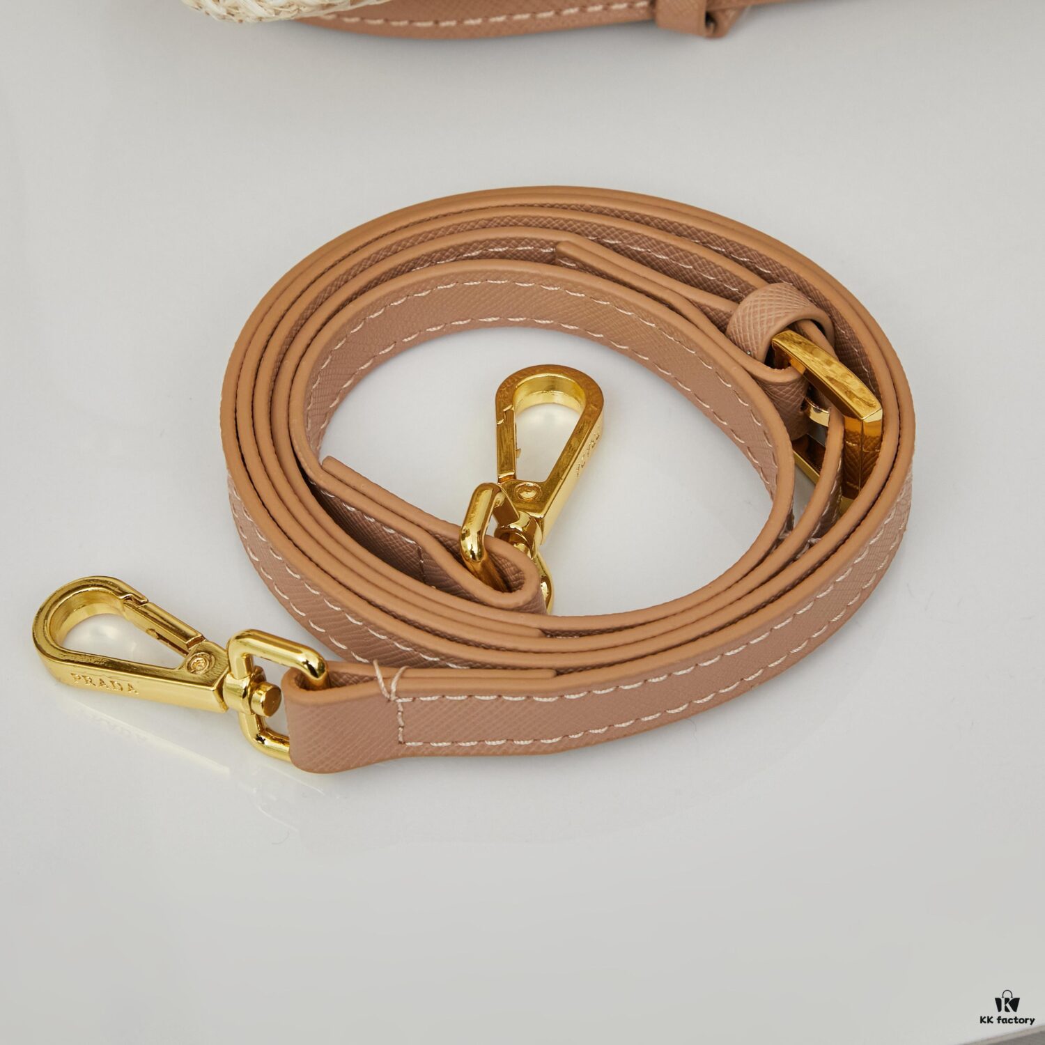 6930b37c6e68136f4d9adaec Prada Raffia Woven Bucket Bag with Box