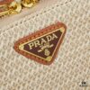 PRADA Woven Style Beautiful Bag with Box, Size 19x12x6, Model No. 2427