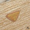 6930b38c6e68136f4d9adb01 Prada Hobo Combo Raffia Woven Limited Edition Mini Bag 2429