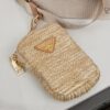 6930b38d6e68136f4d9adb05 Prada Hobo Combo Raffia Woven Limited Edition Mini Bag 2429