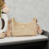 6930b3926e68136f4d9adb08 Large Size Prada Hobo Combo Raffia Woven Limited Edition Three-in-One Beach Bag with Box