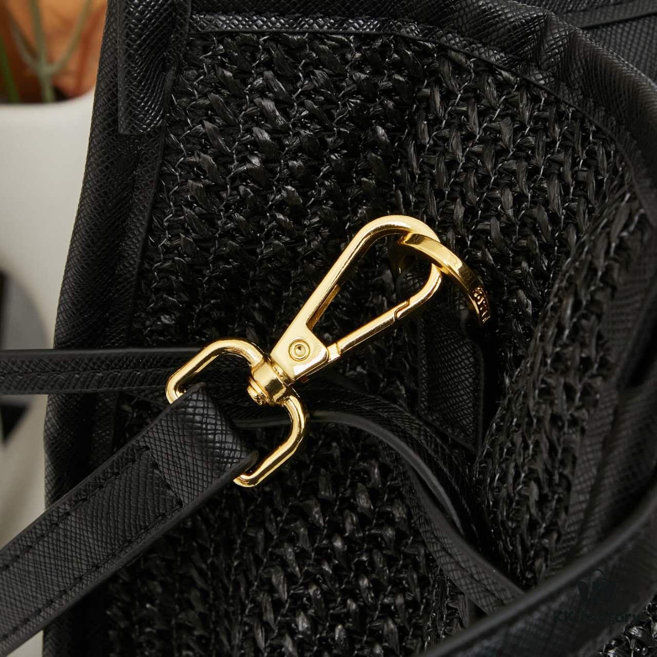 6930b3a26e68136f4d9adb25 Prada Woven Bag, Stylish and Versatile Tote for Daily Commute, Size 38×30×12