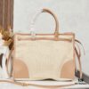 6930b3b46e68136f4d9adb3b PRADA Summer It Bag – Woven Straw Tote with Italian Vegetable-Tanned Leather Trim, Size 38×30×12