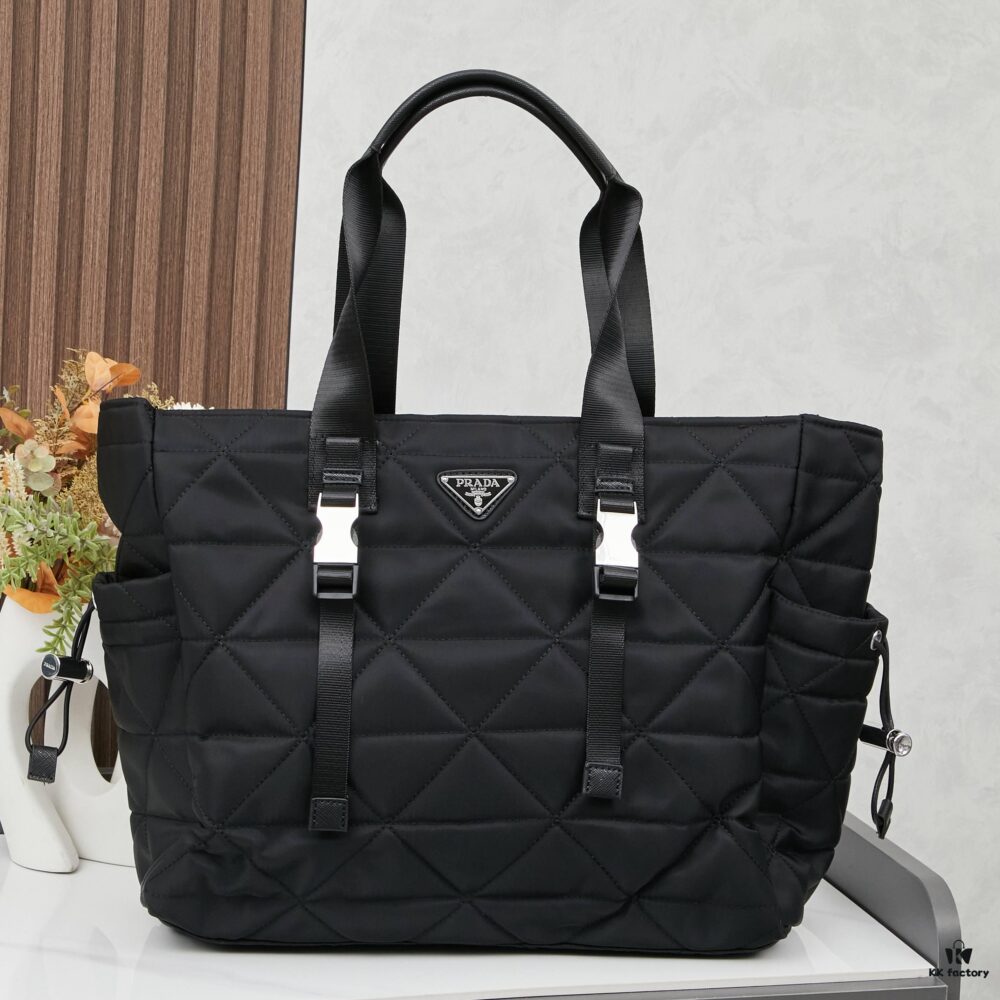 6930b3b66e68136f4d9adb3d Prada Nylon Tote Bag