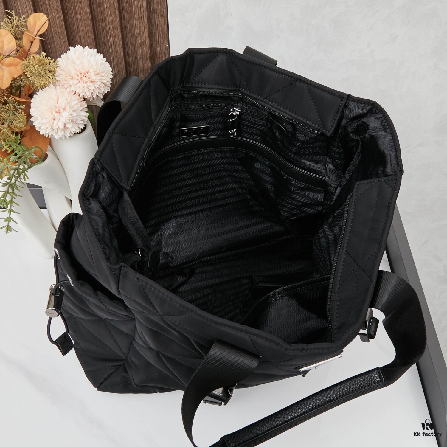 Prada Nylon Tote Bag