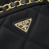 6930b3be6e68136f4d9adb46 PRADA Mini Black and Gold Bucket Bag 🧚 So Elegant~