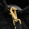6930b3be6e68136f4d9adb48 PRADA Mini Black and Gold Bucket Bag 🧚 So Elegant~