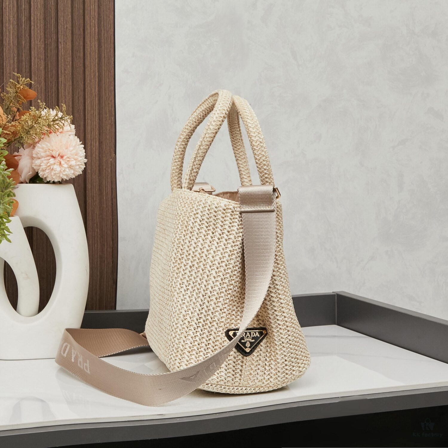6930b3eb6e68136f4d9adb7d Prada Beautiful Wicker Basket Bag, Embrace the Summer with the Prada Rattan and Leather Tote