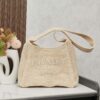 6930b3f96e68136f4d9adb8f New Arrival🔥👏👏👏 This series is Prada's key style for the entire upcoming season. Crafted with imported raffia straw and highly handcrafted, each bag is meticulously handwoven by skilled artisans 😘😘 Lightweight and spacious, it exudes a fresh summer vibe, perfectly complementing various outfits. Simply perfect—grab yours now! 👏👏 Model: 2386, Size: 33 x 26cm