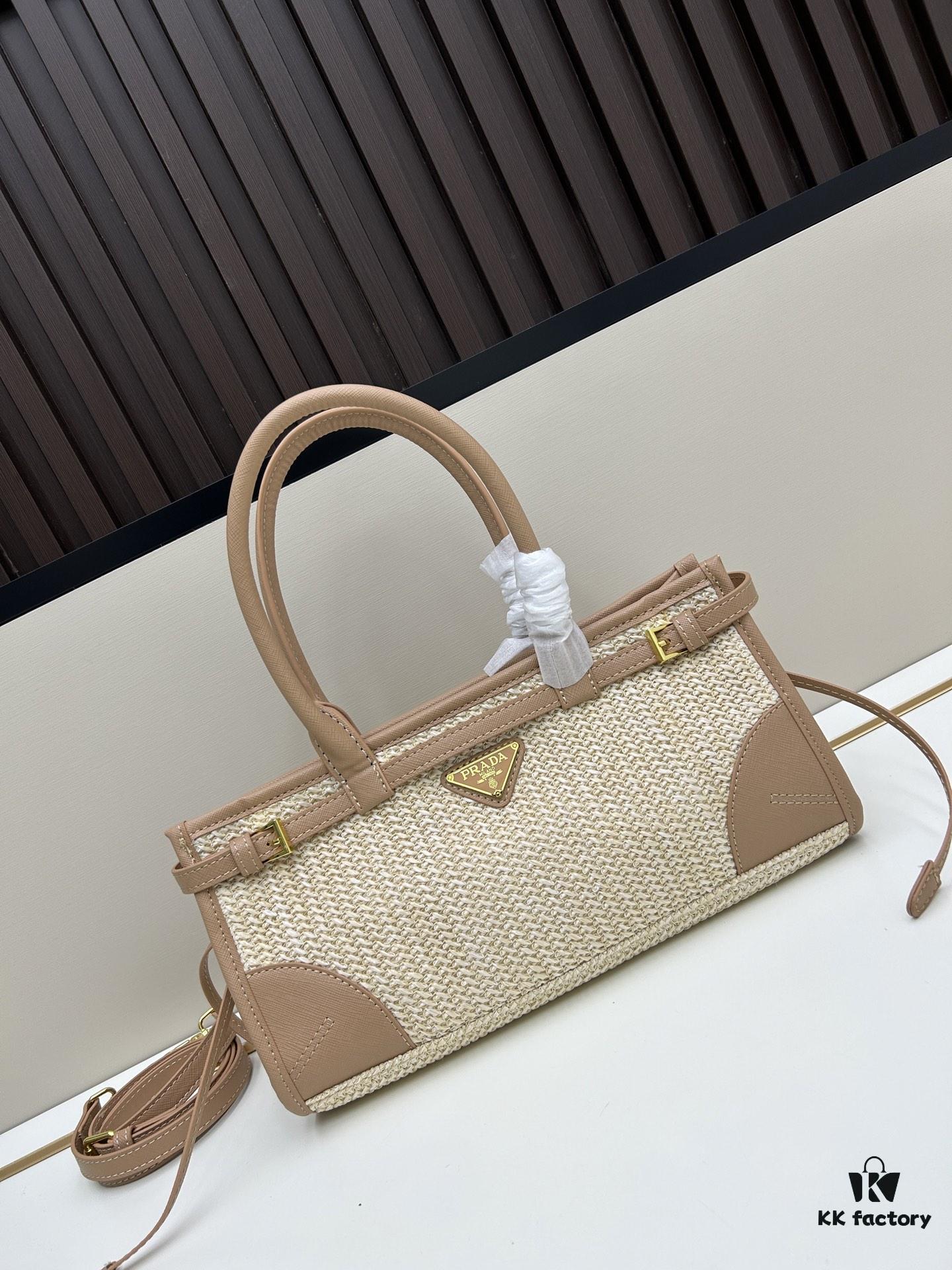 6930b4096e68136f4d9adba5 PRADA Summer It Bag – The Ultimate Woven Tote, 32✕15✕11