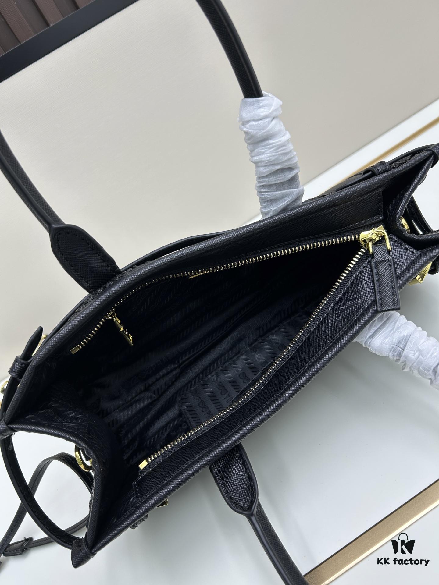 6930b4116e68136f4d9adbb4 PRADA Summer It Bag – Woven Rattan Tote with Leather Trim, 32✕15✕11 cm