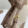 6930b4126e68136f4d9adbb5 PRADA Summer Woven Bag - Large Capacity Straw Tote with Italian Vegetable-Tanned Leather Trim, 32✕15✕11 cm