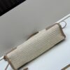 6930b4136e68136f4d9adbb6 PRADA Summer Woven Bag - Large Capacity Straw Tote with Italian Vegetable-Tanned Leather Trim, 32✕15✕11 cm