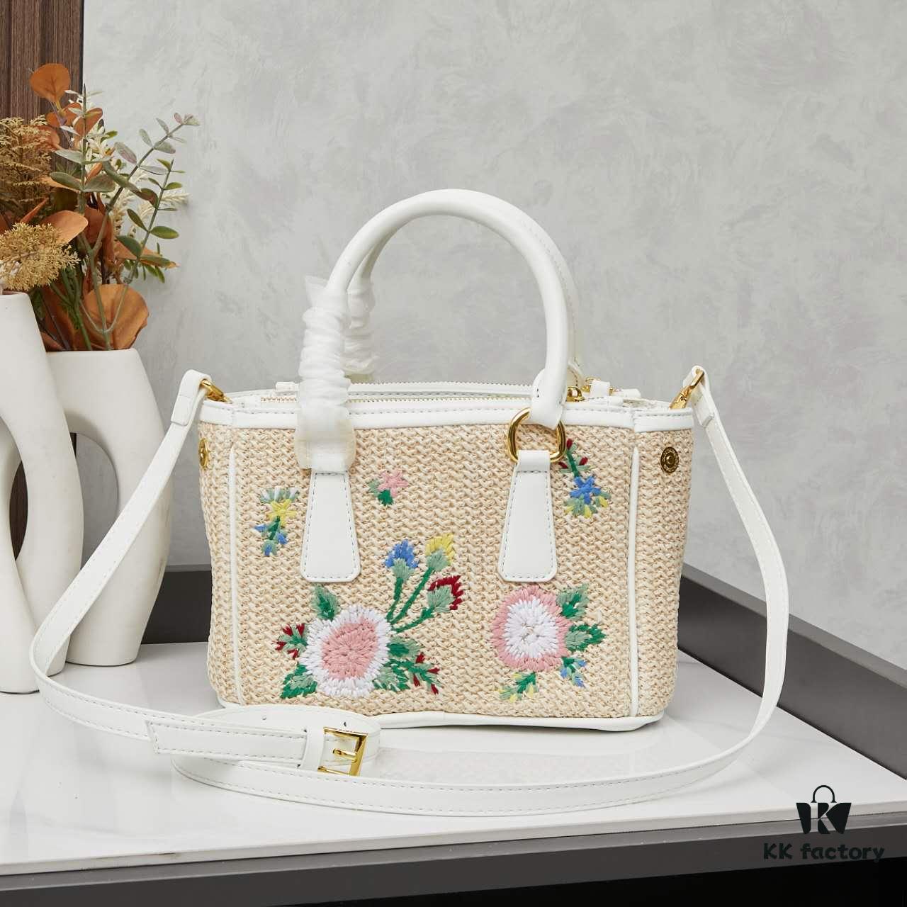 6930b4196e68136f4d9adbc3 Prada Beautiful Rattan Bag with Box