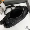 6930b41f6e68136f4d9adbd0 Prada Messenger Bag, Crossbody Shoulder Bag in Nylon with Studs, Size 26x16x10, Model 2508