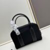 6930b44c6e68136f4d9adc26 PRADA Black Vintage Boston Handbag ||| The Epitome of Elegance