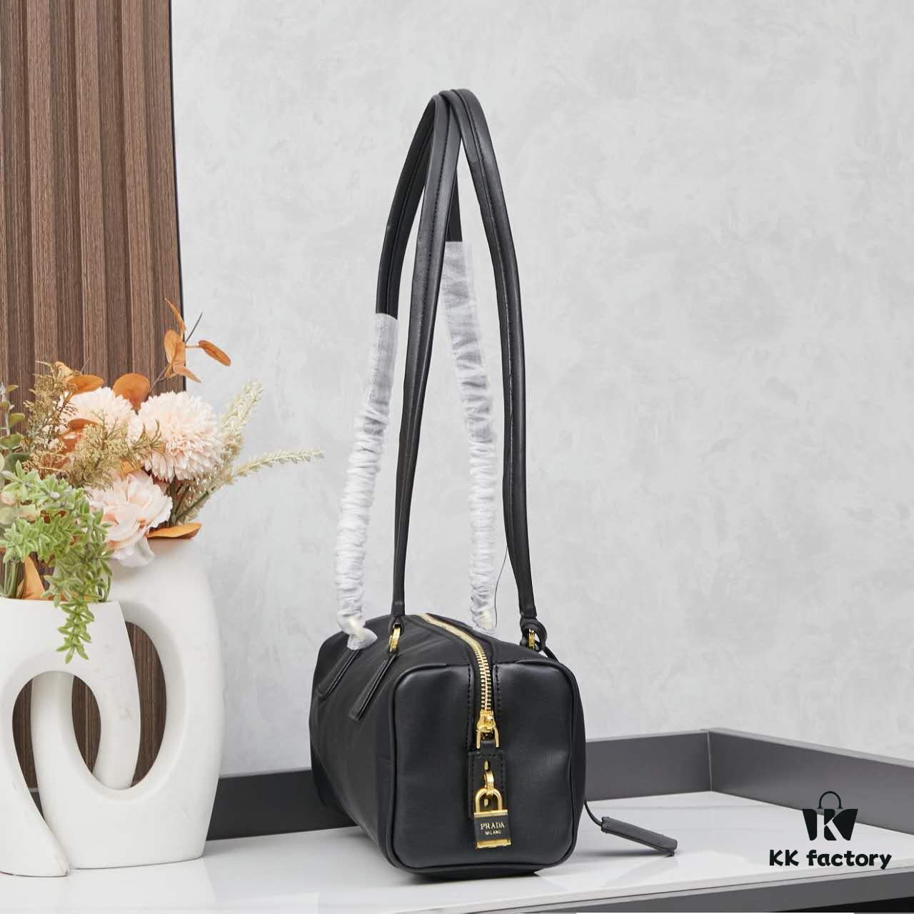 6930b44c6e68136f4d9adc28 Prada Cabbage Collection Premium Set | Rose Gold Hardware Baguette Bag 🖤|||▓ PRADA Rose Gold Hardware Baguette Bag 🥖