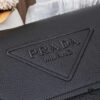 6930b4526e68136f4d9adc36 Prada Men's Crossbody Bag in Black Leather with Quilted Texture