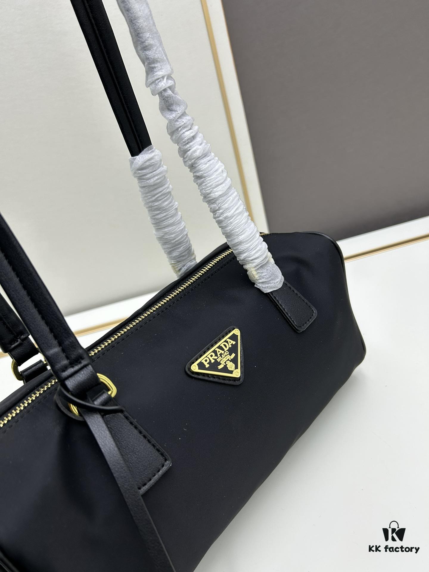 6930b45e6e68136f4d9adc4f Prada Cabbage Collection Premium Set with Box | Rose Gold Hardware Baguette Bag 🖤|||▓ PRADA Rose Gold Hardware Baguette Bag 🥖