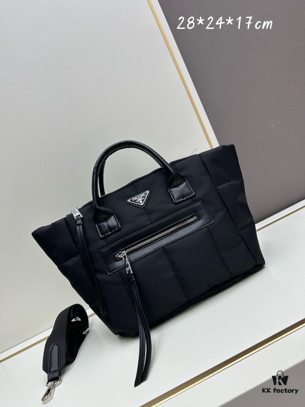 6930b4636e68136f4d9adc53 New arrival size: opening 44 x bottom 28 x height 24 x 17, model 2347, stocking up on a PRADA down bag for winter