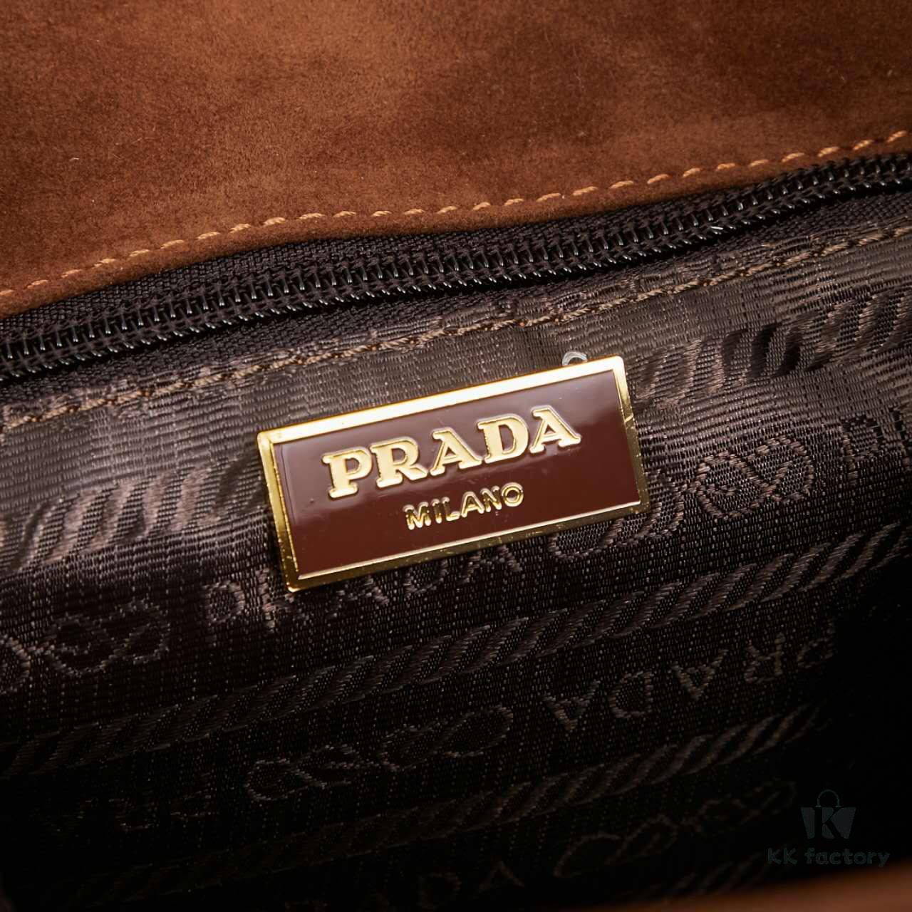 6930b4696e68136f4d9adc62 Vintage Prada Suede Crossbody Bag with Chain – A Timeless 'Baozi' Design