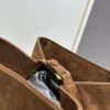 6930b47a6e68136f4d9adc85 Vintage Prada Suede Crossbody Bag with Chain – A Timeless 'Baozi' Design